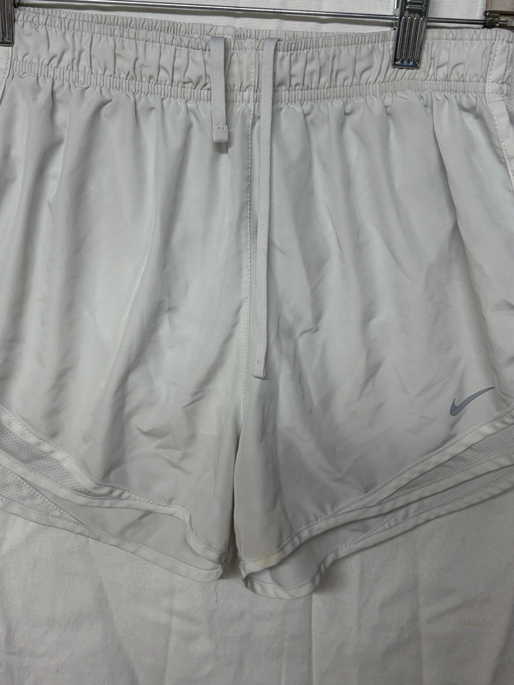 Nike Woman’s Light Gray Performance Running Shorts